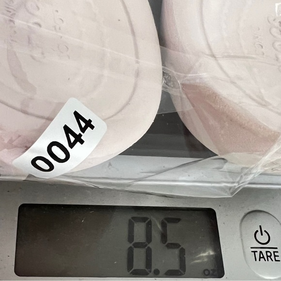 CROCS Pastel Pink Flat Sandals Interwoven Straps Textured Sole 10 - Picture 9 of 9